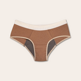 culotte menstruelle ado modèle hipster coloris beige