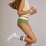 culotte de sport menstruelle pour ado coloris kaki