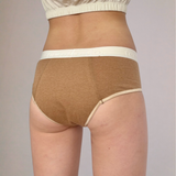 culotte menstruelle ado en coton naturellement coloré