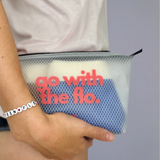 Pochette étanche rouge de marque teenflo pour culotte menstruelle